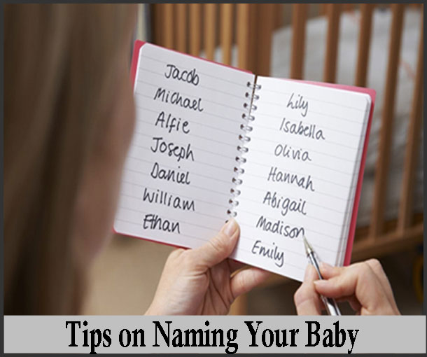 Tips on Naming Your Baby