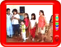 Children singing